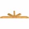 Ekena Millwork Saratoga Rough Sawn Timber Gable Bracket, Western Red Cedar, 108"W x 36"H x 6"D x 6"F, 8/12 Pitch GBW108X36X0606SAR00RWR - alternate 2